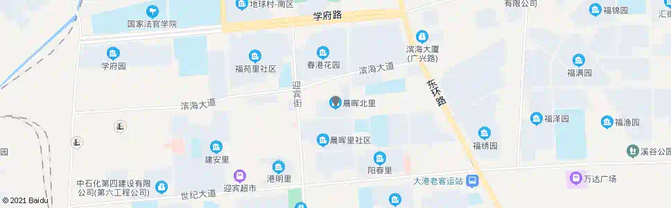 天津晨辉北里_公交站地图_天津公交_妙搜公交查询2024