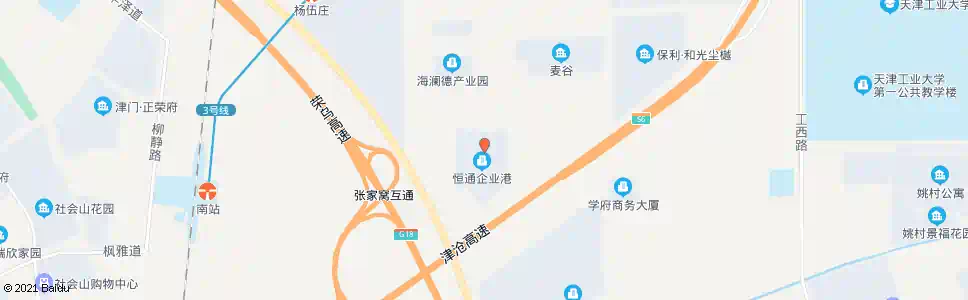 天津思智道_公交站地图_天津公交_妙搜公交查询2024