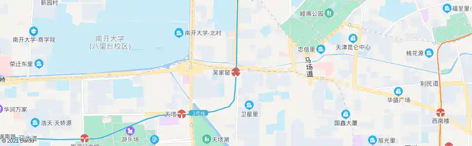 天津吴家窑站_公交站地图_天津公交_妙搜公交查询2024