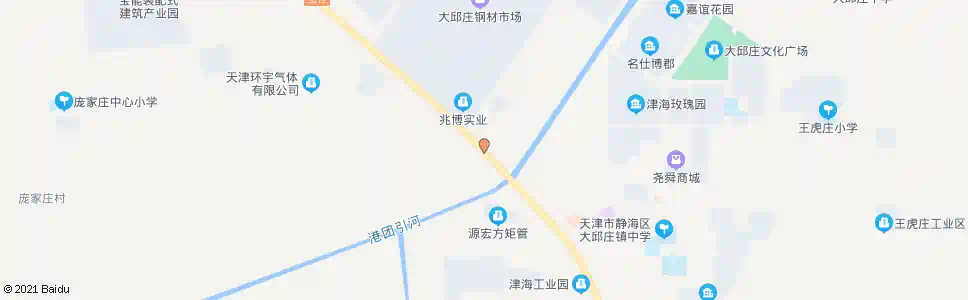 天津大邱庄桥_公交站地图_天津公交_妙搜公交查询2024