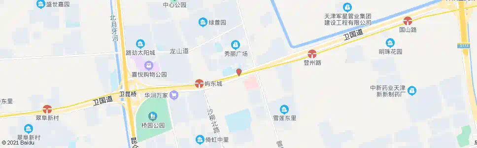 天津天津八中_公交站地图_天津公交_妙搜公交查询2024