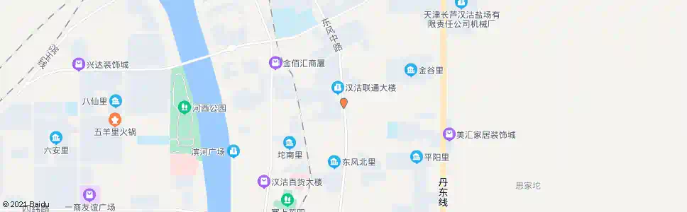 天津汉沽红霞里_公交站地图_天津公交_妙搜公交查询2024