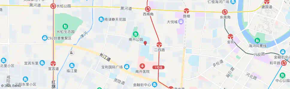 天津南开五马路_公交站地图_天津公交_妙搜公交查询2024