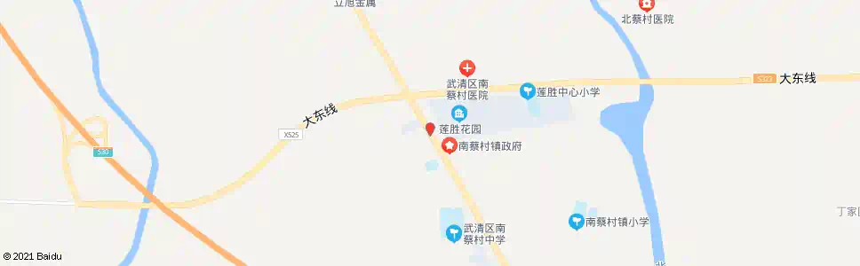 天津武清莲胜花园_公交站地图_天津公交_妙搜公交查询2024