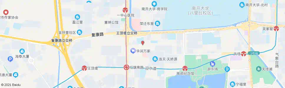 天津嘉泰花园_公交站地图_天津公交_妙搜公交查询2024