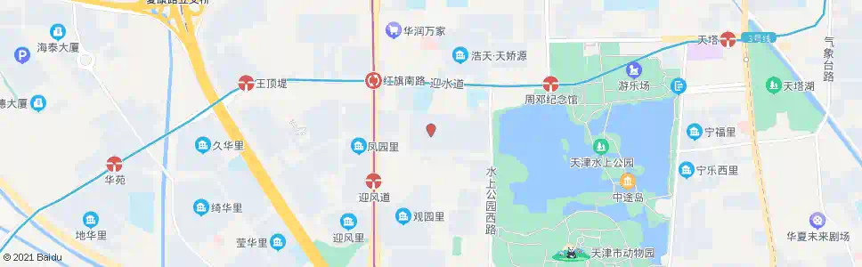 天津行政学院_公交站地图_天津公交_妙搜公交查询2024