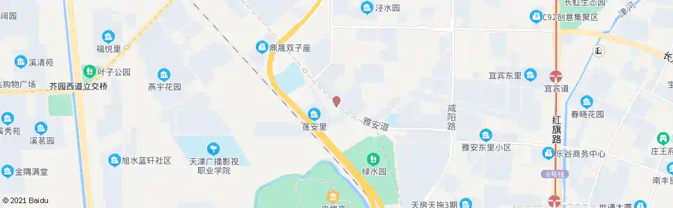 天津川府新村站_公交站地图_天津公交_妙搜公交查询2024