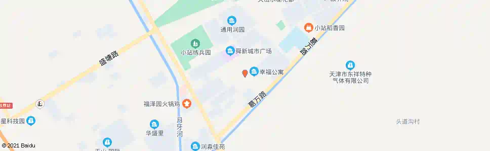 天津正营道_公交站地图_天津公交_妙搜公交查询2024