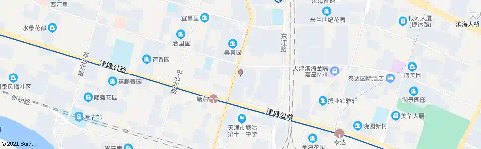 天津延安里_公交站地图_天津公交_妙搜公交查询2024