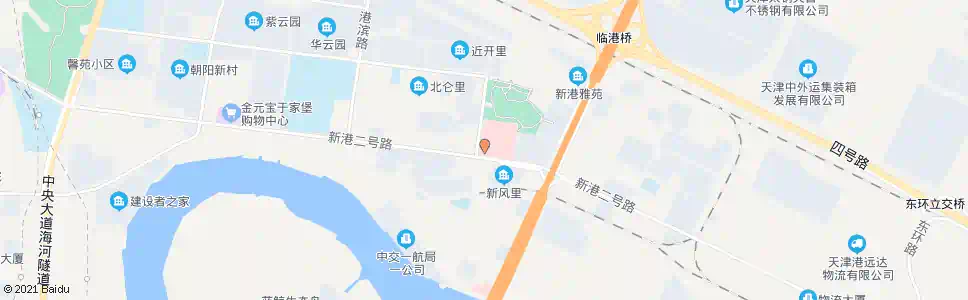 天津港口医院_公交站地图_天津公交_妙搜公交查询2024