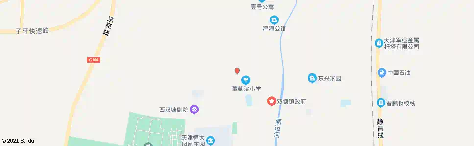 天津董莫院_公交站地图_天津公交_妙搜公交查询2024