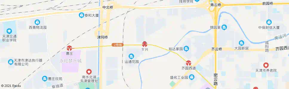 天津卞兴站_公交站地图_天津公交_妙搜公交查询2024