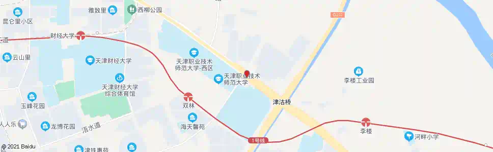 天津天职师大_公交站地图_天津公交_妙搜公交查询2024