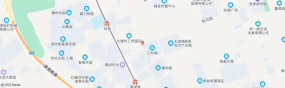 天津微山南路_公交站地图_天津公交_妙搜公交查询2024