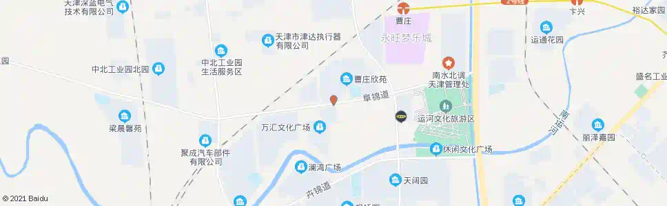 天津阜锦道金霞路_公交站地图_天津公交_妙搜公交查询2024