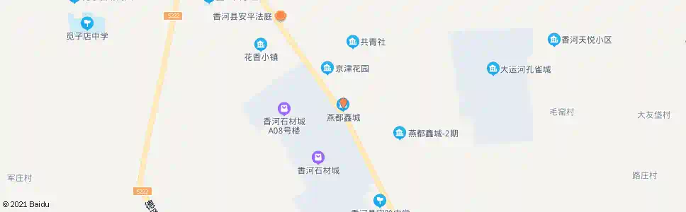 天津安平燕都鑫城_公交站地图_天津公交_妙搜公交查询2024