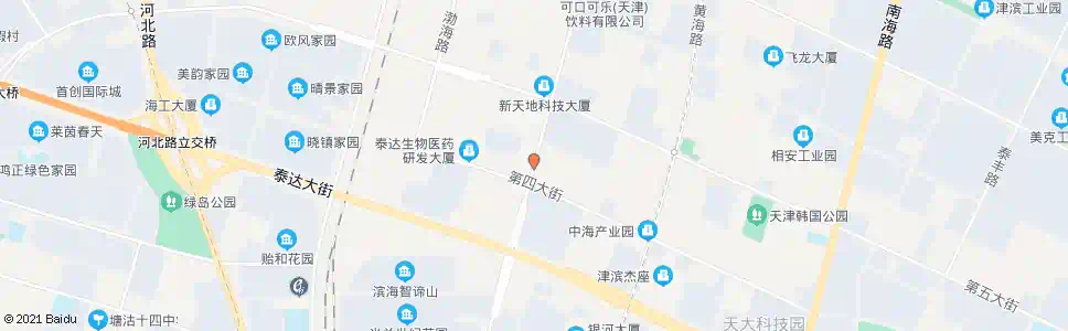 天津洞庭路四大街_公交站地图_天津公交_妙搜公交查询2024