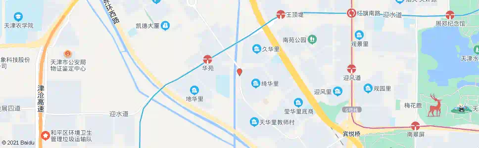 天津绮华里_公交站地图_天津公交_妙搜公交查询2024