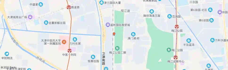 天津梅江西路_公交站地图_天津公交_妙搜公交查询2024