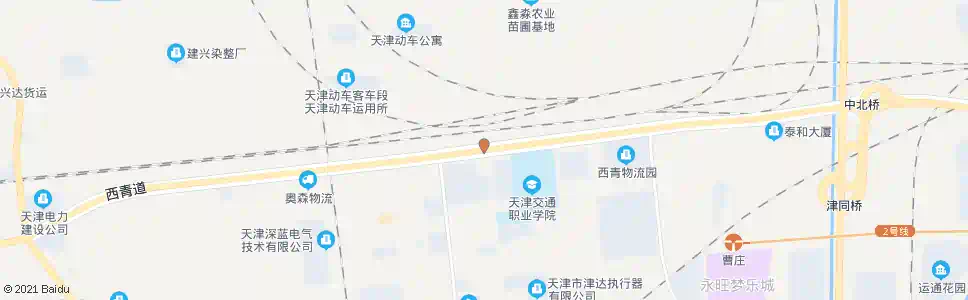 天津曹庄子_公交站地图_天津公交_妙搜公交查询2024