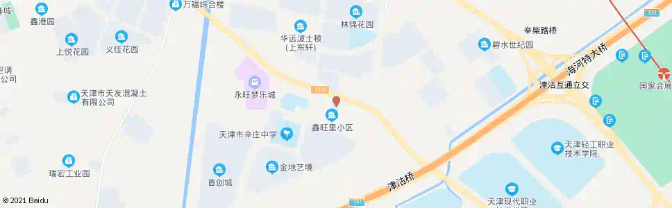 天津辛庄_公交站地图_天津公交_妙搜公交查询2024