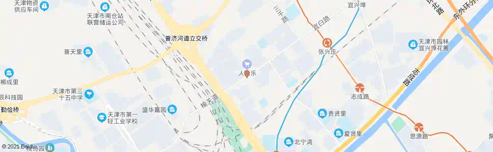 天津宜白楼_公交站地图_天津公交_妙搜公交查询2024