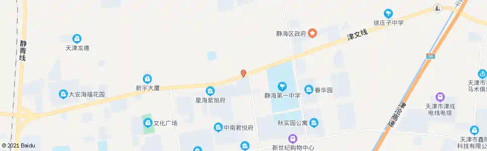 天津东边庄东_公交站地图_天津公交_妙搜公交查询2024