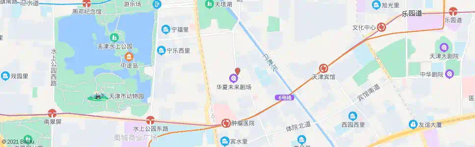 天津华夏未来_公交站地图_天津公交_妙搜公交查询2024