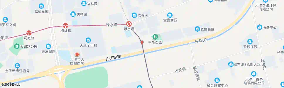 天津环美大酒店_公交站地图_天津公交_妙搜公交查询2024