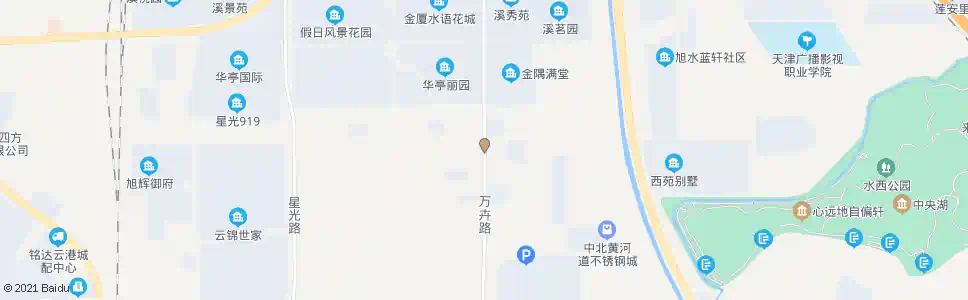 天津万卉路卉康道_公交站地图_天津公交_妙搜公交查询2024