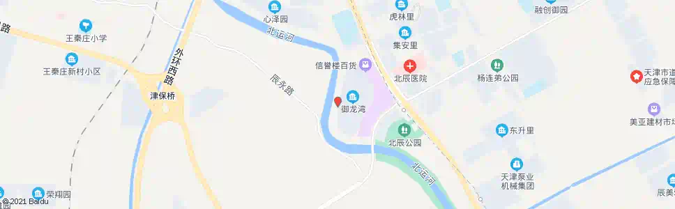 天津御龙湾_公交站地图_天津公交_妙搜公交查询2024