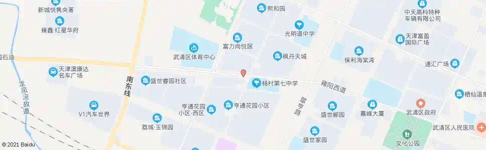 天津枫丹天城_公交站地图_天津公交_妙搜公交查询2024