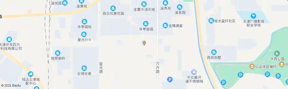 天津万卉路_公交站地图_天津公交_妙搜公交查询2024