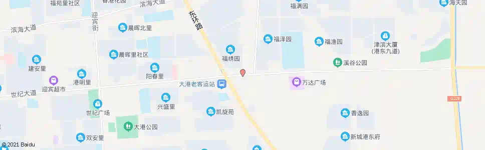 天津福绣园_公交站地图_天津公交_妙搜公交查询2024