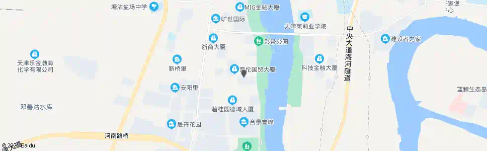 天津燕赵大厦_公交站地图_天津公交_妙搜公交查询2024