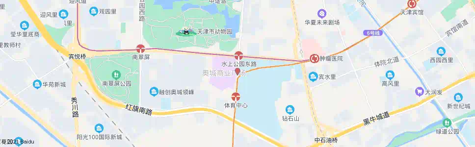 天津宾水西道_公交站地图_天津公交_妙搜公交查询2024