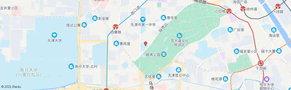 天津体育馆(中心路)_公交站地图_天津公交_妙搜公交查询2024