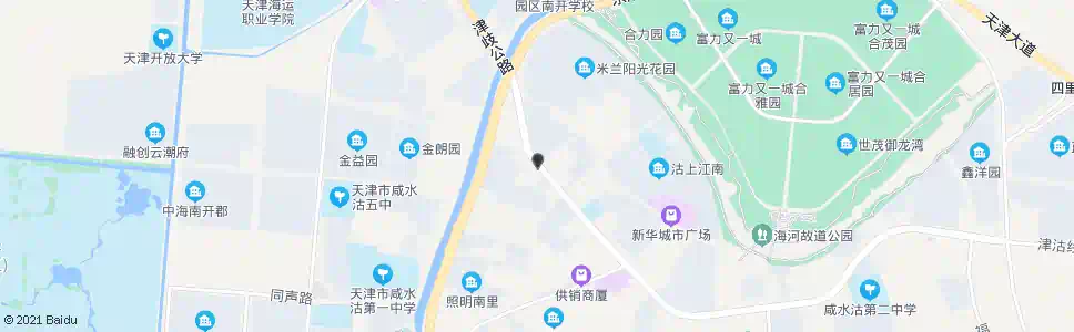 天津咸水沽医院_公交站地图_天津公交_妙搜公交查询2024