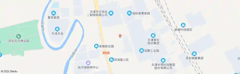 天津双辰前路_公交站地图_天津公交_妙搜公交查询2024