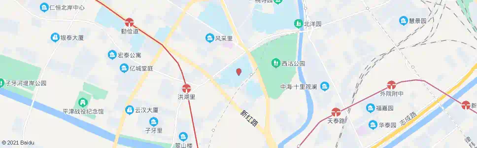 天津河北工大分院教学楼_公交站地图_天津公交_妙搜公交查询2024