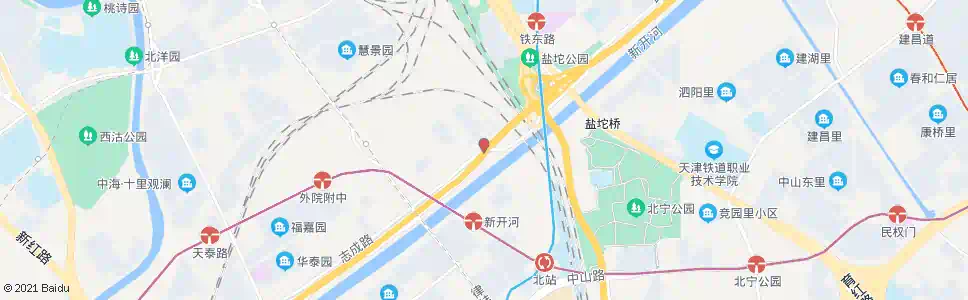 天津十三号大院_公交站地图_天津公交_妙搜公交查询2024