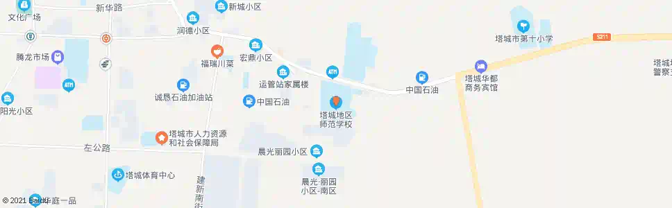 塔城师范_公交站地图_塔城公交_妙搜公交查询2024