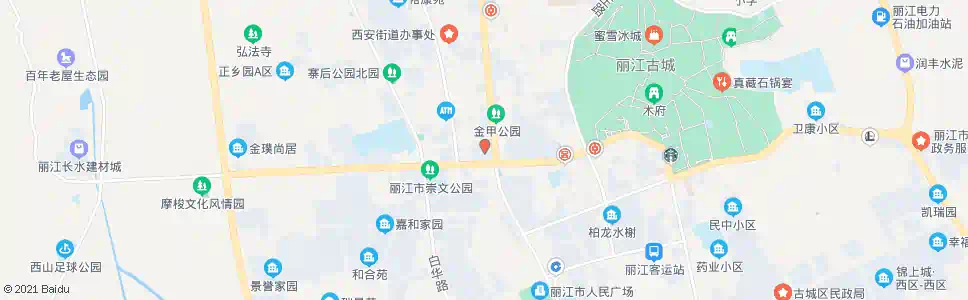 丽江阿丹阁酒店_公交站地图_丽江公交_妙搜公交查询2024