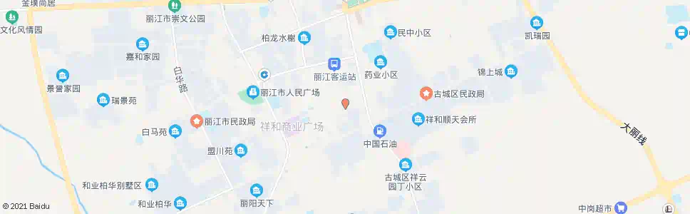 丽江吉祥下村_公交站地图_丽江公交_妙搜公交查询2024