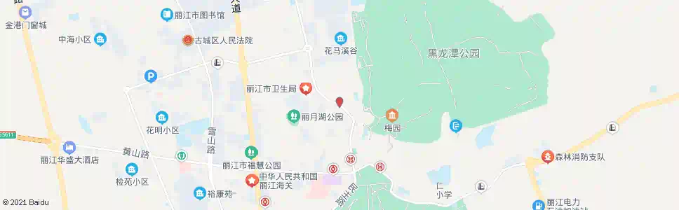 丽江花马街_公交站地图_丽江公交_妙搜公交查询2024