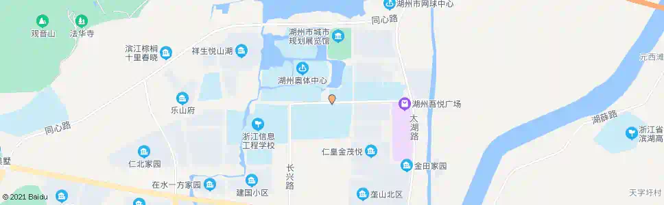 湖州湖州一中_公交站地图_湖州公交_妙搜公交查询2024