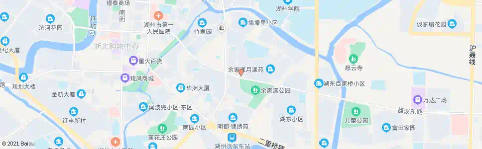 湖州华联超市_公交站地图_湖州公交_妙搜公交查询2024