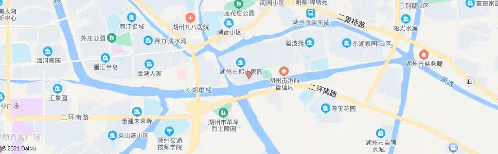 湖州都市家园三区_公交站地图_湖州公交_妙搜公交查询2024