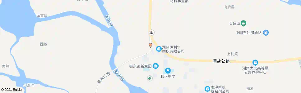 湖州和孚西_公交站地图_湖州公交_妙搜公交查询2024