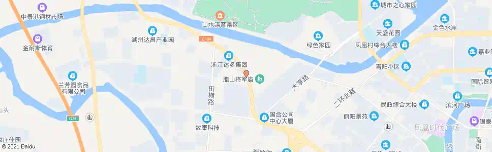 湖州腊山_公交站地图_湖州公交_妙搜公交查询2024